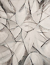 Tina Schulz, 50 Graukarten, 2008-2009 - Acrylique sur toile contrecollée sur carton