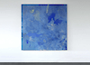 Iwan Warnet, Fragments de lignes d’erre #1 / 2021 / pigments, détrempe à la colle et acrylique sur toile / 160 x 160 cm