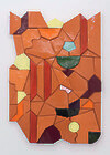 Sara Ouhaddou, Partition 6 , poétesse Mririda n'ait attik, chants de la Tassaout [artisane : Fouzia Yaagoub], 2024 © Sara Ouhaddou / Galerie Polaris, Paris