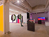 Sara Ouhaddou et Mounir Ayache in Pulsar, 2025 - Passerelle Centre d'art contemporain, Brest © photo : Aurélien Mole